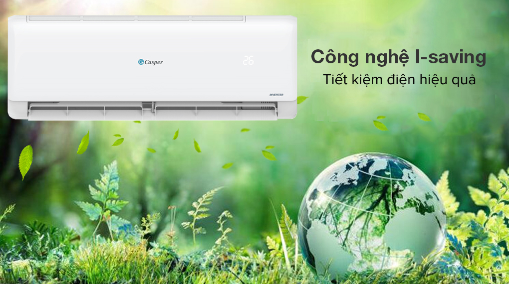 Điều hòa Casper Inverter 9000 BTU TC-09IS35 - Công nghệ tiết kiệm Điều hòa Casper Inverter 9000 BTU TC-09IS35 - Công nghệ tiết kiệm
