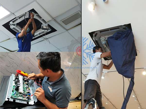 Sửa điều hòa âm trần tại Thanh Hóa